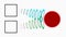 Sonar signals , ultrasonic sound wave technology . 3d illustration render