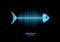 Sonar waveform fish