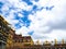 Song Zan Lin Temple with cloud and blue sky, Tibetan Buddhist monastery in Zhongdian city, Shangri-La, Yunnan, China