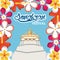 Songkran festival card