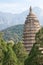 Songyue Pagoda in Dengfeng, Henan, China. It is part of UNESCO World Heritage Site - Historic Monuments of Dengfeng in "The