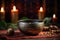 Sonic Serenity Bowl: An Indian singing bowl emanates tranquil vibrations, offering solace and healing through the art of