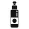 Sonograph cream bottle icon simple vector. Ultra sound