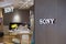 SONY electronic retail store and brand logo