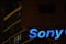 Sony signage at night