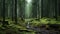 Soothing Mossy Forest In Poland: Eerily Realistic Landscape Photography