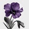 Soothing Shades: The Alluring Violet Flower