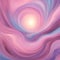 Soothing swirl of pastel hues, embodying a serene digital vortex