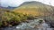 Soothing view of river flow in Glen Brittle, Isle of Skye, United Kingdom.