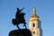 Sophia`s Cathedral and Bohdan Khmelnytsky Monument, Kyiv