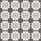 Sophisticated and bright white and pink art deco floral seamless pattern with intricate details and pastel