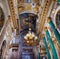 Sophisticated interior architecture of St. Isaac\\\'s Cathedral Interior, details in Saint Petersburg, Russia