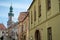 Sopron old town, historical city center, Firewatch tower