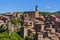 Sorano medieval town in Tuscany Italy