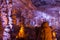 Soreq Cave . Stalactite Stalagmite cavern . Israel