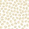 Sorghum grain seamless pattern. Gluten free cereal background. Vector illustration