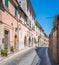 Soriano nel Cimino in a summer morning, province of Viterbo, Lazio, central Italy.