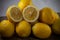 Sorrento lemons seasonal fruit for lemonade or limoncello