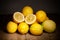 Sorrento lemons seasonal fruit for lemonade or limoncello