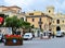 Sorrento old Italian town medieval buildings urban panorama beautiful cityscape