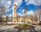 Sorrowful Church and square in Moscow