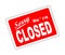 Sorry we\'re closed