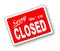 Sorry we\'re closed