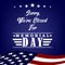Sorry we re closed for Memorial Day design template sign for flyers, posters, retail, shop, prints, social media. Vector