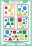 Sort by color. Sorting Game. Group by color- green, red, yellow.blue. Special sorter for preschool kids. Worksheet for
