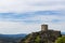 The Sortelha Castle and the surrounding mountains in the historic village of Sortelha, in Portugal