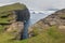 Sorvagsvatn lake cliffs on Faroe Islands