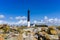 The Sorve lighthouse on Saaremaa Island of Estonia