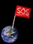 SOS global concern concept - environment or other