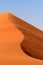 Sossusvlei sand dunes landscape in Nanib desert