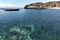 Sostis Bay. Cretan beach. Mediterranean landscape. Greece