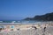 Soto de Luina, Cudillero, Asturias, Spain - 03 June, 2023. Beach of San Pedro de La Ribera