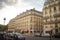 Soufflot street from Pantheon Square to the Luxembourg Gardens in central Paris