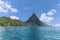 Soufriere bay - Petit Piton area - Caribbean island - Saint Lucia