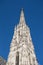 Sought tower of St. Stephan\'s Cathedral