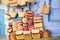 Souk in the beautiful blue medina of Chefchaouen