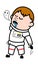 Soul Leaving Astronaut Body Cartoon