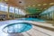 Soul Spa indoor swimming pool interior with comfortable setting turns ordinary pastime into unforgettable relaxation experience