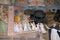 Souls entering into Heaven, detail of the Active and Triumphant Church, fresco in Santa Maria Novella church in Florence