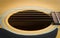 Sound Hole and Acoustic Guitar String