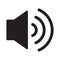 Sound icon.Volume vector image.Speaker icon vector