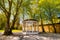 The `Sound of music` pavillion in Helbrunn park, Salzburg, Austria