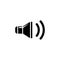 Sound Speaker Flat Vector Icon