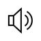 Sound and Volume outline icon