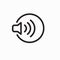 Sound Wave Outline Icon Hearing Loss Listening