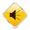 Sound yellow square icon